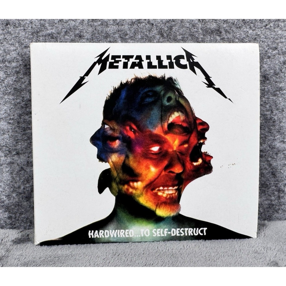 Metallica: Hardwired... To Self-Destruct 2 CD Set, Digipak 2016 USA Blackened